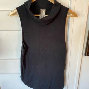 Mock Turtleneck sleeveless Free People blank tank